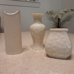 3 Lenox Vases